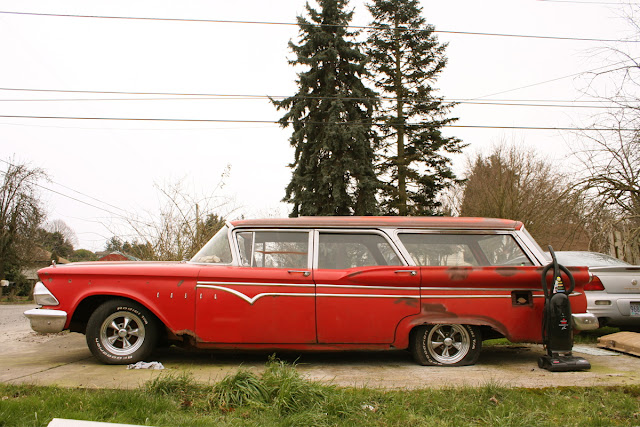 1959 Edsel Villager Wagon.