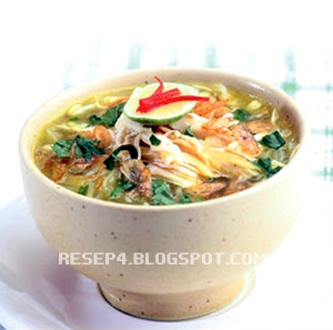 resep soto ayam bening