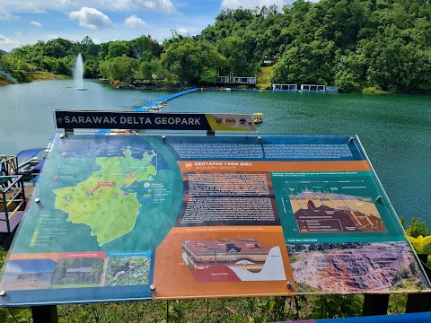 tasik biru bau no water