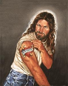 jesus tattoo