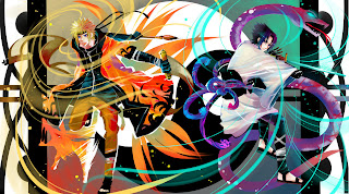 Gambar Naruto VS Sasuke