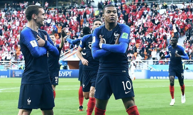موعد مبارة أورجواي وفرنسا والقنوات الناقلة وجدول مباريات ربع النهائي مونديال روسيا 2018