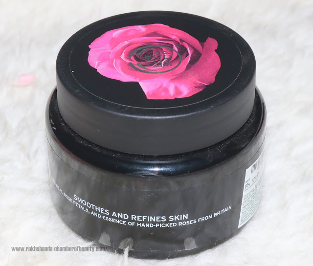 The Body Shop British Rose Body Scrub, The Body Shop British Rose Collection | #BoldsmellsBeautiful, Indian beauty blogger, Chamber of Beauty