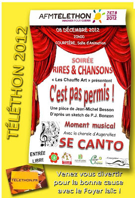 Téléthon 2012, Courpière