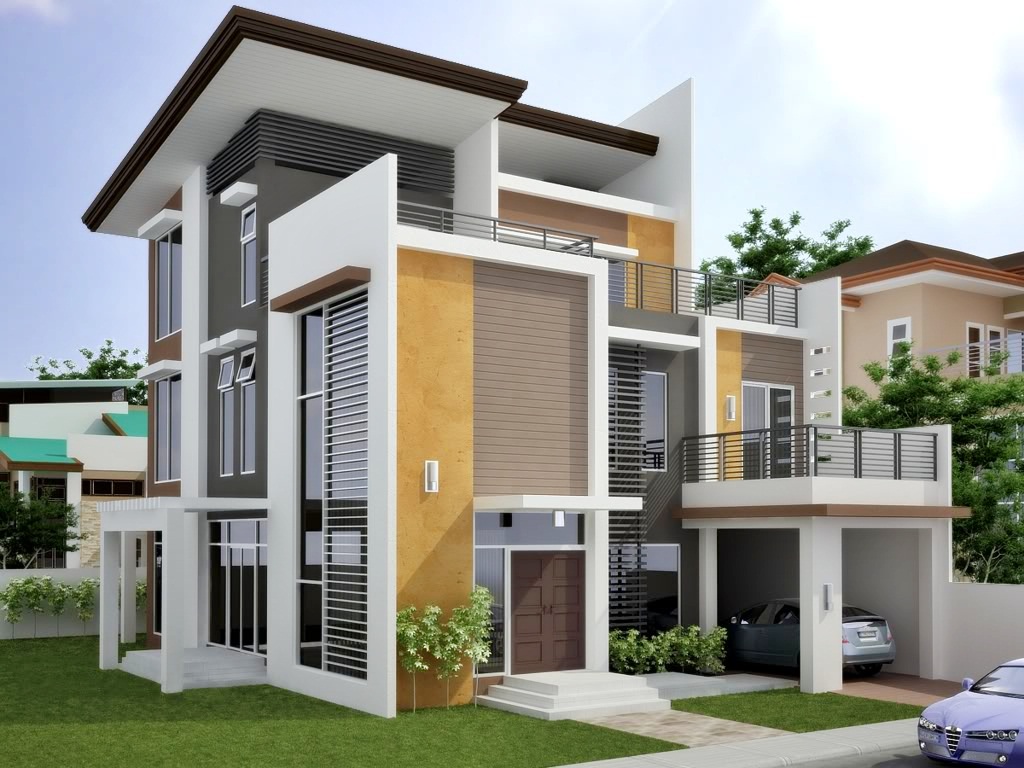 Desain Rumah  Tingkat  Minimalis  Dengan Berbagai Model