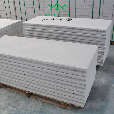 Tấm panel alc vật liệu bê tông khí chưng áp