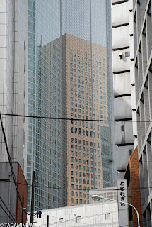 A building on the building, Tokyo