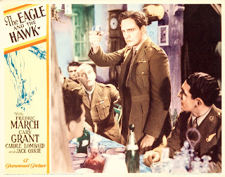 THE EAGLE AND THE HAWKS. Lobby Card: 36 x 28 cms. Estados Unidos. EL ÁGUILA Y EL HALCÓN. The Eagle and the Hawk. 1933. Estados Unidos. Dirección: Stuart Walker. Reparto: Fredric March, Cary Grant, Jack Oakie, Carole Lombard, Guy Standing, Forrester Harvey, Kenneth Howell, Leyland Hodgson, Virginia Hammond, Douglas Scott, Robert Seiter, Dennis O'Keefe.