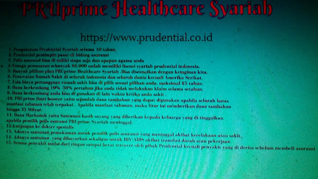  keunggulan pruprime healthcare syariah