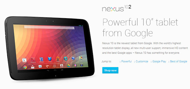 Google NEXUS 10 Release Date, 2nd generation Specs and Price