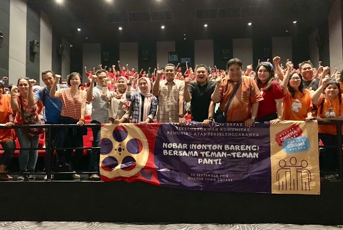 Komunitas Kemuning Ajak Ratusan Yatim Nobar Lion King