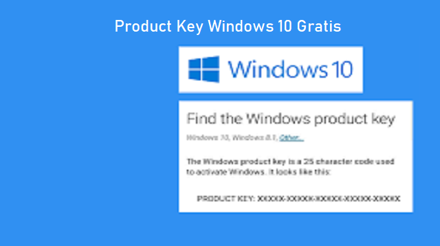 Product Key Windows 10 Gratis