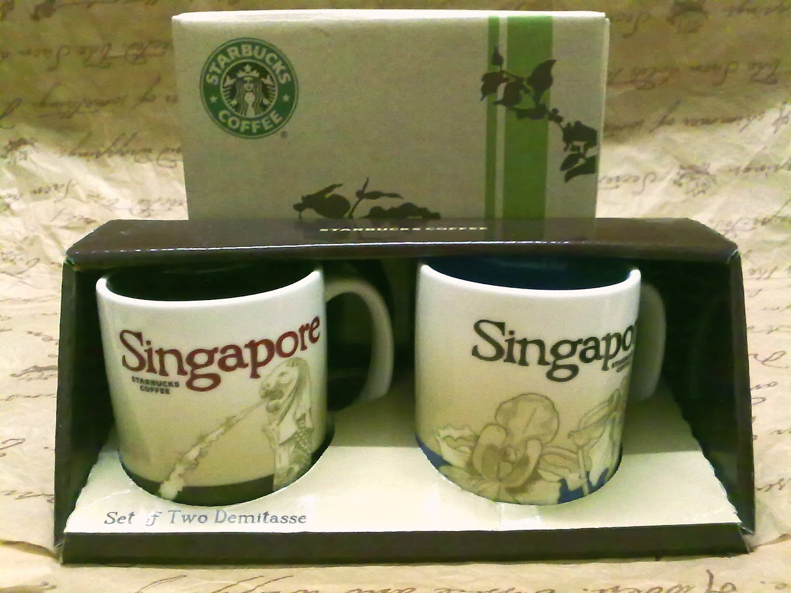 Cup A Day: Starbucks Singapore Demitasse Global City Mug