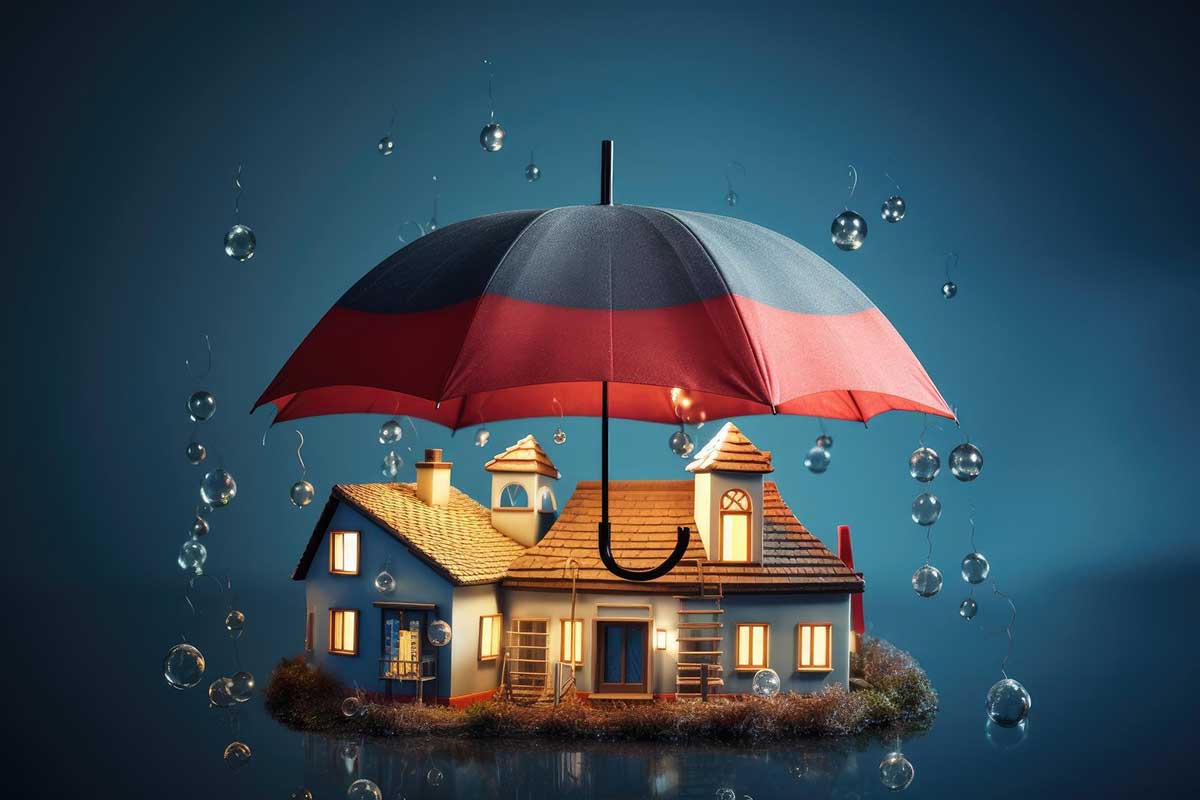 Kerala home during the monsoon, protect by effective waterproofing