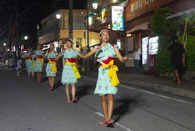 dance, Eisa, girls, Obon, Okinawa