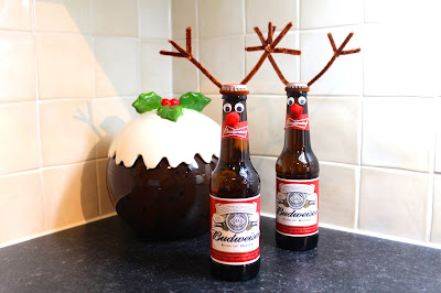 Reindeer beer, rein-beer, christmas gift, diy christmas gift pinterest