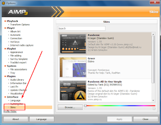 Cara Mudah Mengganti Skin pada Software AIMP