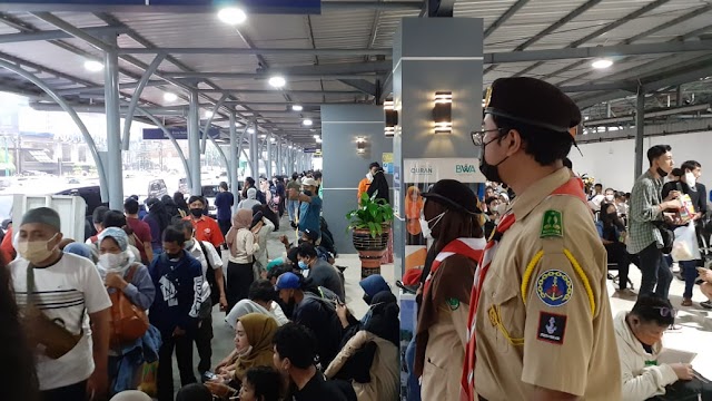 Saka Bakti Husada Yogyakarta Ikut Serta Dalam Karya Bakti Lebaran Di Stasiun Tugu Yogyakarta