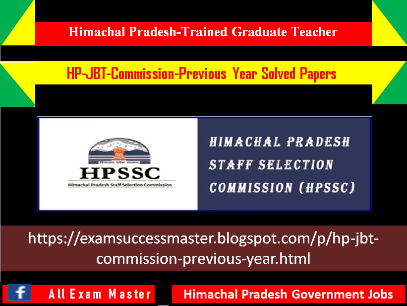 HP-JBT-COMMISSION-Fully Solved Question Papers