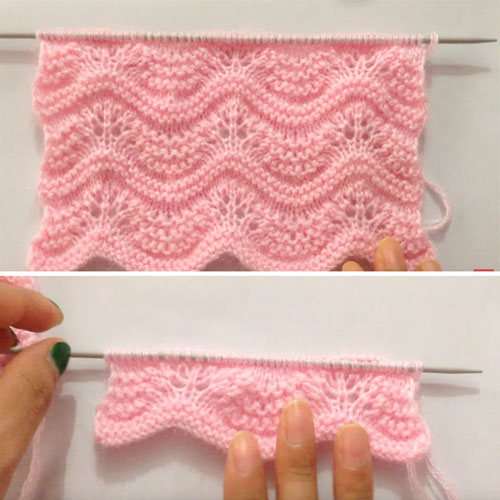 Beautiful And Easy Knitting Pattern For Sweater/Cardigan/Baby Blanket/Shawl