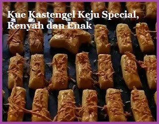 Kue Kastengel Keju Special, Renyah dan Enak