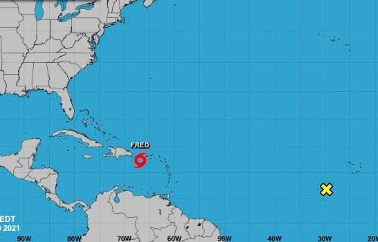 COE coloca 24 provincias en alerta; Tormenta Fred  con fuertes lluvias y vientos