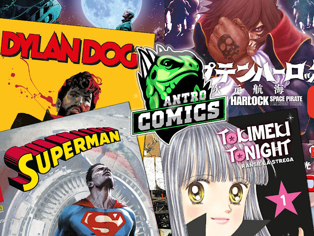 Dylan Dog il Superman Panini Utena Ransie Capitan Harlock