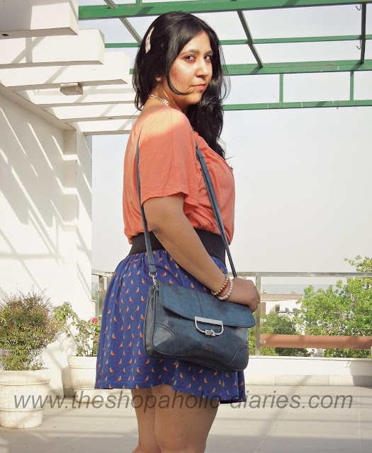 OOTD - Of Corals and Birds! | The Shopaholic Diaries - Indian Fashion ...