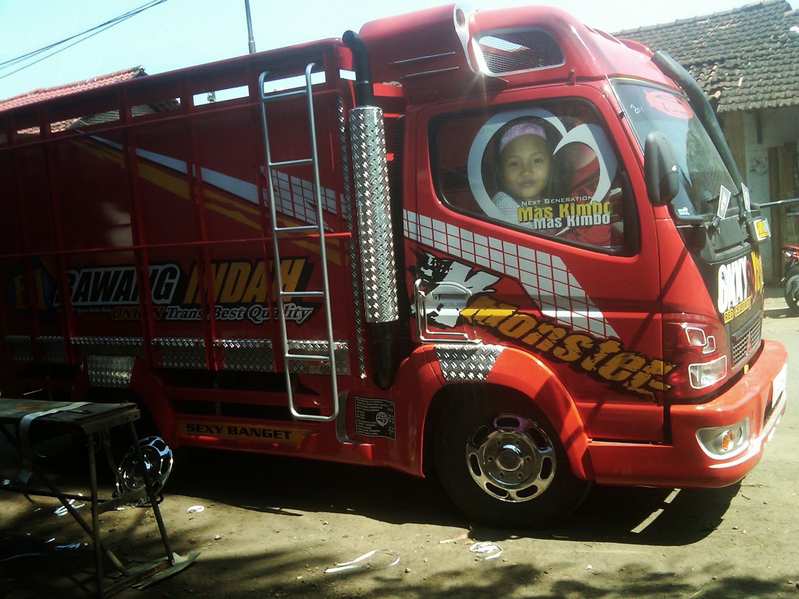 Karoseries bak truk  MITSUBISHI CANTER  Full Variasi  Engkel