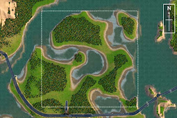 Simcity Site & Map:  Magnolia Wetlands