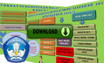 Download Aplikasi SKHU 2017 Kurikulum 2013 dan KTSP Plus Nilai Ijazah
