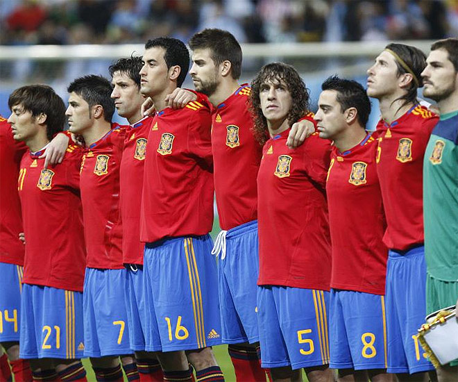 Lendas da Bola: Seleção Espanhola de 2010 - La Furia