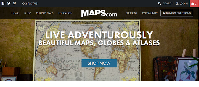 Maps vivre par aventure belles cartes, globes and atlases