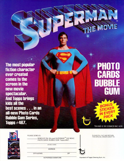 1978 Topps : Superman: The Movie Photo Cards