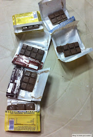 chocolates da Ritter Sport