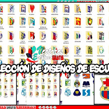 1400 Modelos de Escudos de Futbol editables