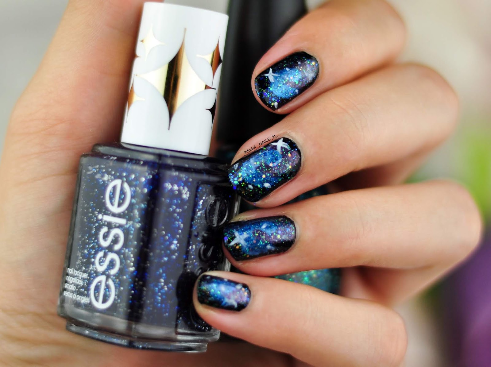 First Try At Galaxy Nails Welcome Ifndef Nailsh