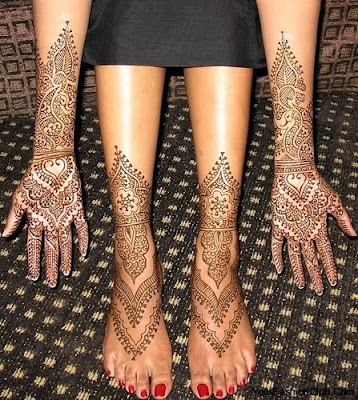 Indian & Pakistani Mehendi Design Collection 