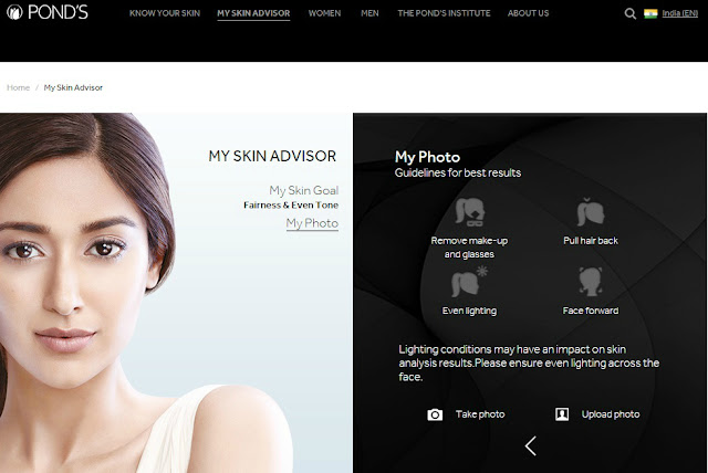 My Skin Advisor, Pond's, Pond's India, Skin Analysis App, Skincare