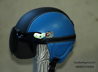 Helm Kulit Surabaya, Jual Helm Kulit, Helm Vespa, Helm CB, Helm Anak, Grosir Helm Moge