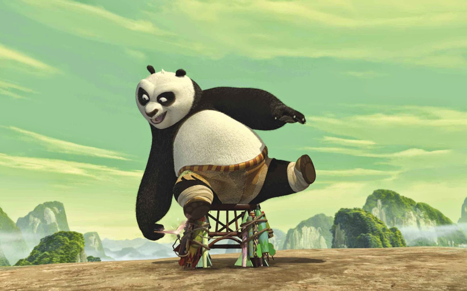 Wallpaper Atau DP BBM Kungfu Panda 2 HD Khusus Android 2015