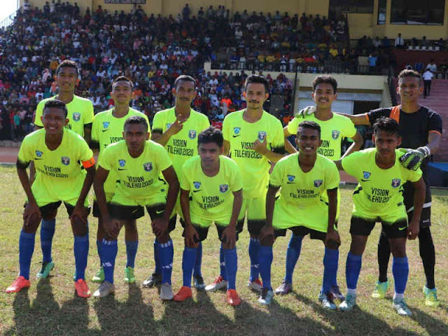 Pelauw Putra Juara Tournamen Sepakbola Millenial U23 Kapolda Maluku
