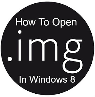 How To Open .IMG Image Files On Windows 8 Without Using Any Software