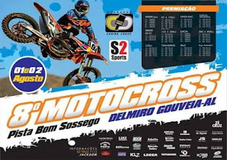  Resultado do 8º MX de Delmiro Gouveia ocorrido nos dias 1 e 2 de agosto