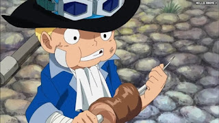 ワンピースアニメ 幼少期 495話 サボ | ONE PIECE Episode 495