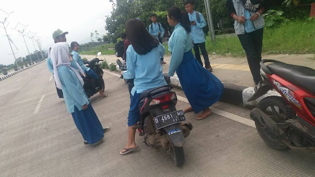 Area Stadion GBLA Kerap Jadi Ajang Balap Liar dan Tempat Nongkrog Anak Sekolah