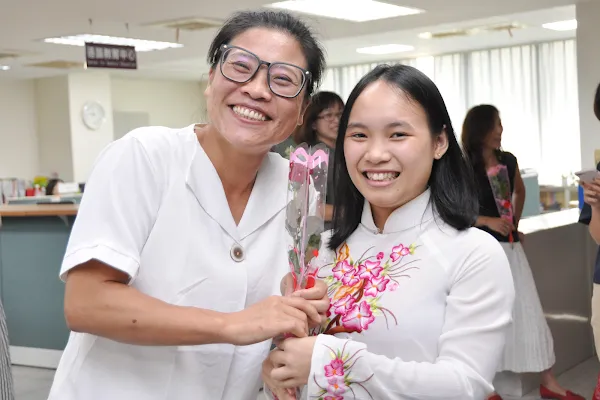 明道大學華語中心辦異國風市集 歡度越南婦女節