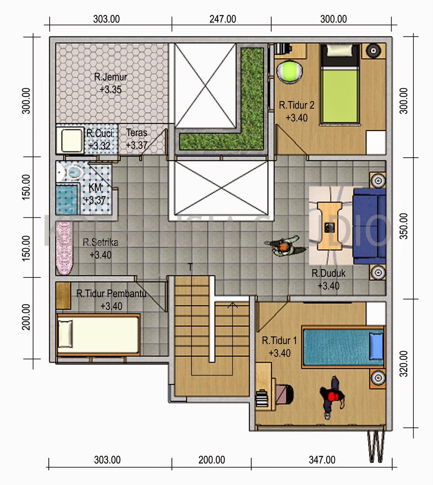 Gambar Desain Rumah Minimalis 1 Lantai Luas Tanah 90m2 Terbaru