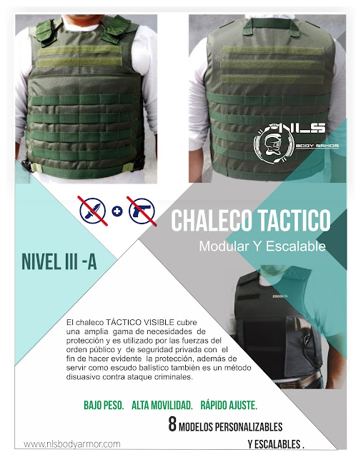 Ropa Blindada Táctica para uso disuasivo Blindaje Militar