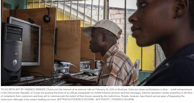 In Autonomous Republic of Congo, internet business owners get rid of the probabilities